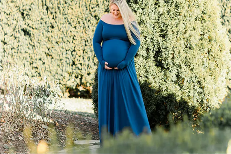 Jak si vyrobit těhotenské šaty pro fotografování