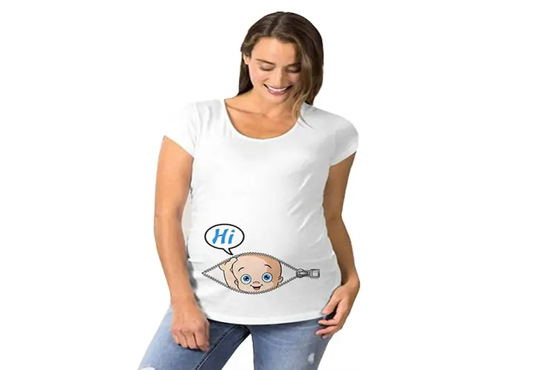 Kde koupit vtipné těhotenské košile? Nejlepší místa